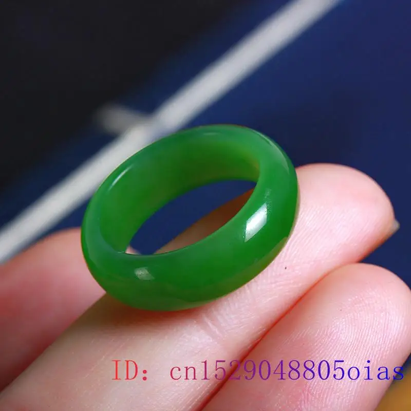 Naturalna zieleń Hetian Jade p – Women Fashion Rings recenzja i cena